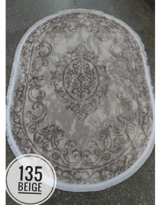 Високоворсный килим BEYOCE 0135KA BEIGE/L.BROWN - высокое качество по лучшей цене в Украине.
